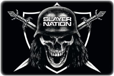 Slayer - Geprägtes Blechschild - Slayer Nation