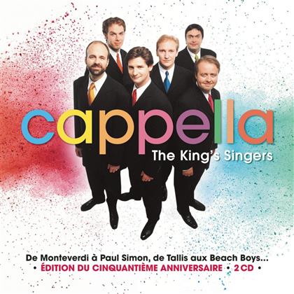 The King's Singers - Cappella - De Monteverdi à Paul Simon, de Tallis aux Beach Boys (Cinquantième Anniversaire, 2 CD)