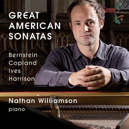 Nathan Williamson, Leonard Bernstein (1918-1990), Aaron Copland (1900-1990) & Charles Ives (1874-1954) - Great American Sonatas