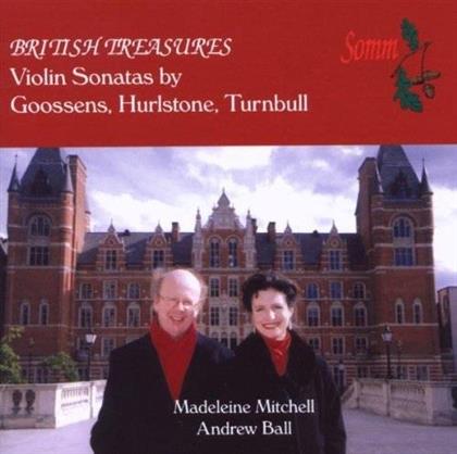Goossens & Hurlstone, Madeleine Mitchell & Andrew Ball - Violin Sonatas By Goossens, Hurlstone & Turnbull