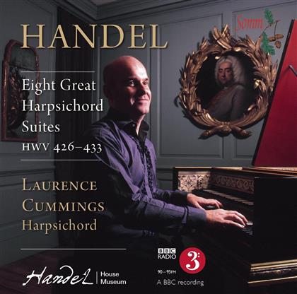 Laurence Cummings & Georg Friedrich Händel (1685-1759) - 8 Suiten Für Cembalo Solo HWV 426-433 (2 CD)