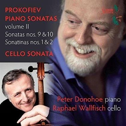 Peter Donohoe, Raphael Wallfisch & Serge Prokofieff (1891-1953) - Klaviersonaten Vol. 2 / Cello Sonate