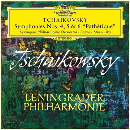 P. I. Tschaikowsky, Peter Iljitsch Tschaikowsky (1840-1893), Evgeny Mravinsky & Leningrader Philharmoniker - Symphonien Nr. 4, 5 & 6 (3 LPs)