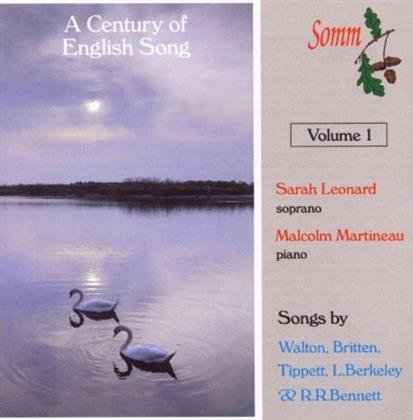 Sarah Leonard & Malcolm Martineau - A Century Of English Song Vol. 1