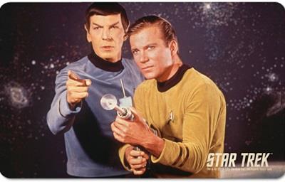 Schneidebrett - Star Trek - Spock and Kirk