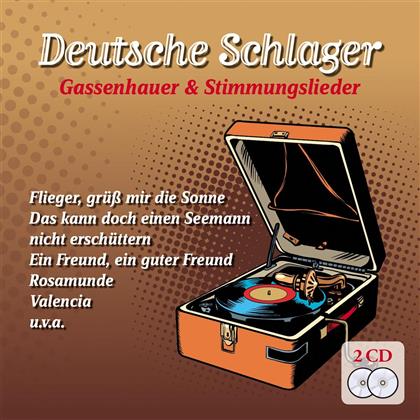 Deutsche Schlager Gassenhauer & Stimmungslieder (2 CDs)