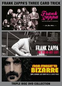 Frank Zappa - Three Card Trick (3 DVD)