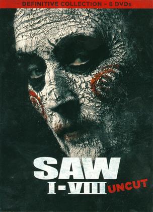Saw 1-8 - Definitive Collection (Uncut, 8 DVDs)