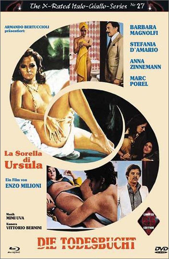 Die Todesbucht - La sorella di Ursula (1978) (Eurocult Collection, Grosse Hartbox, Cover A, The X-Rated Italo-Giallo-Series, Limited Edition, Uncut, Blu-ray + DVD)