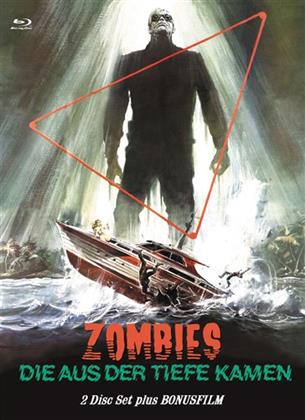 Zombies die aus der Tiefe kamen (1977) (Eurocult Collection, Cover C, Limited Edition, Mediabook, Uncut, 2 Blu-rays + DVD)