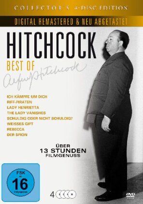 Alfred Hitchcock - Best of (Collectors Edition, Digital Remastered, 4 DVDs)