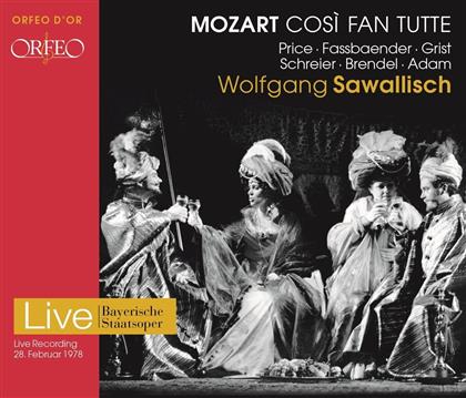 Dame Margaret Price, Brigitte Fassbaender, Wolfgang Brendel, Wolfgang Amadeus Mozart (1756-1791), … - Cosi Fan Tutte - Aufnahme 1978 (2 CDs)