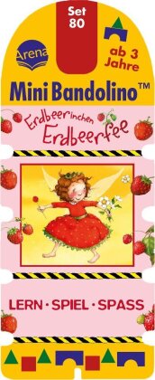 Erdbeerinchen Erdbeerfee (Kinderspiel) - Was gehört zusammen? Dreh um, schau nach, Kartenfächer m. Lösungsschnur