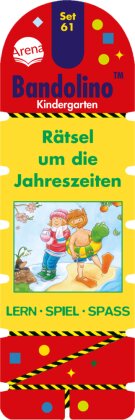 Rätsel rund um die Jahreszeiten (Kinderspiel) - LernSpielSpaß mit Lösungsschnur. Was gehört zusammen? Dreh um, schau nach!, Für Kindergarten- u. Vorschulkinder