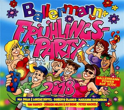Ballermann Frühlingsparty 2018 (3 CDs)