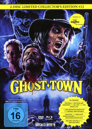 Ghost Town (1988) (Cover C, Limited Edition, Mediabook, Uncut, Blu-ray + DVD)