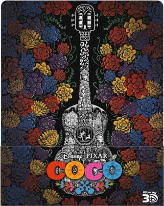 Coco (2017) (Édition Limitée, Steelbook, Blu-ray 3D + 2 Blu-ray)