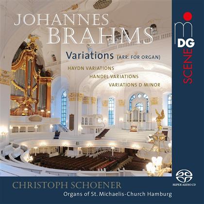 Johannes Brahms (1833-1897) & Christoph Schoener - Haydn/Händel-Variations For Organ (Hybrid SACD)