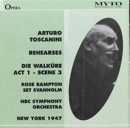 Rose Bampton, Set Svanholm, Richard Wagner (1813-1883), Arturo Toscanini & N.B.C. Symphony Orchestra - Die Walkure Rehearsals (2 CD)