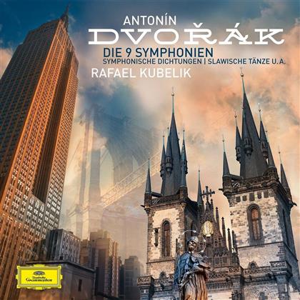 Antonin Dvorák (1841-1904) & Rafael Kubelik - 9 Symphonien (9 CDs)