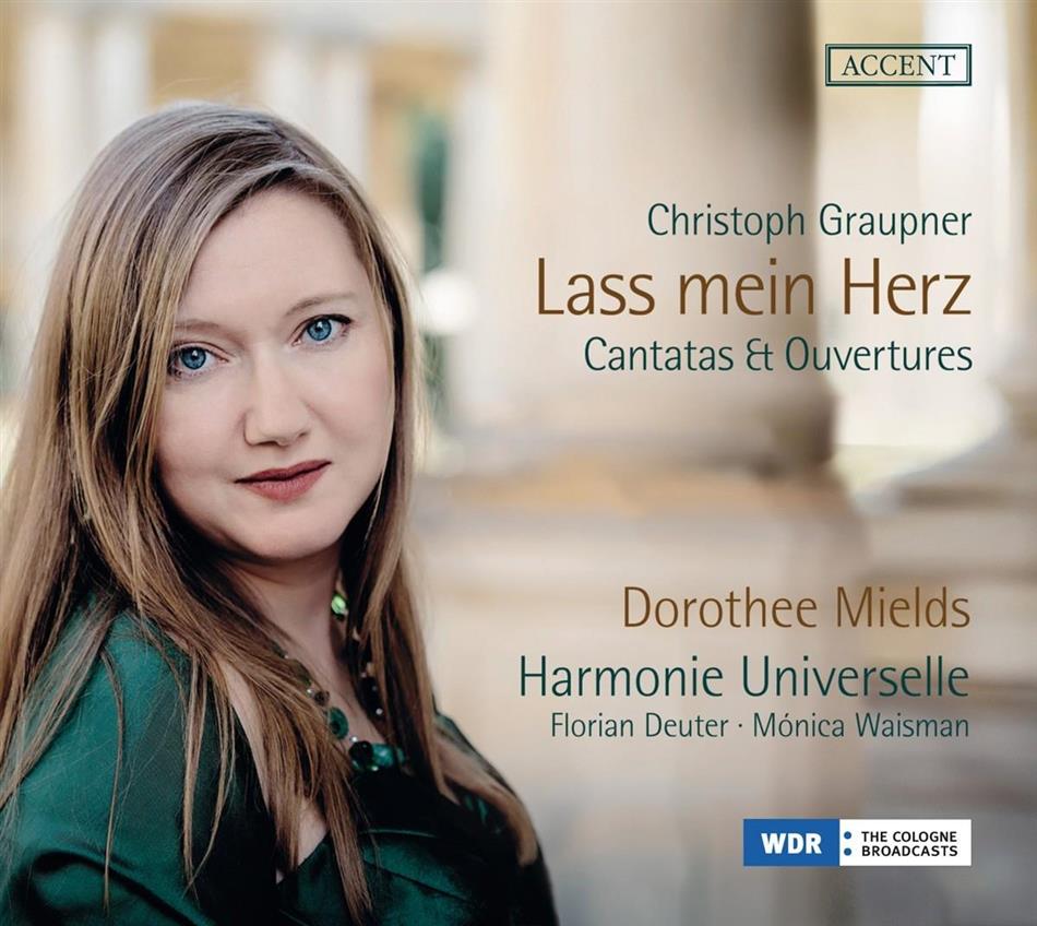 Florian Deuter, Monica Waisman, Harmonie Universelle, Christoph Graupner (1683-1760) & Dorothee Mields - Lass Mein Herz - Cantatas & Ouvertures