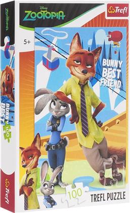 Puzzle Zootopia Judy i Nick 100