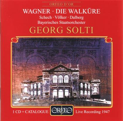 Marianne Schech, Franz Volker, Friedrich Dahlberg, Richard Wagner (1813-1883), … - Die Walkure -Act 1- CD + Catalogue - Live 1947