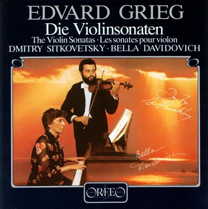 Edvard Grieg (1843-1907), Dmitry Sitkovetsky & Bella Davidovich - Die Violinsonaten