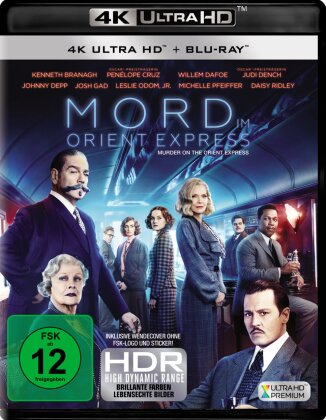 Mord im Orient Express (2017) (4K Ultra HD + Blu-ray)