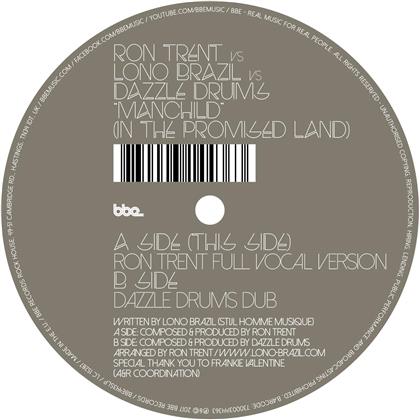 Ron Trent, Lono Brazil & Dazzle Drums - Manchild (In The Promised Land) (LP)