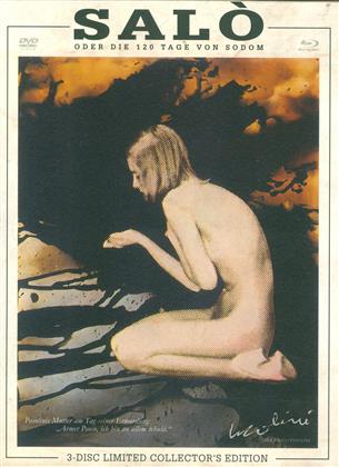 Salò oder die 120 Tage von Sodom (1975) (Cover D, Collector's Edition, Limited Edition, Restaurierte Fassung, Uncut, Blu-ray + 2 DVDs)