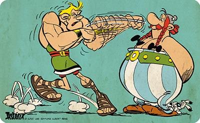 Schneidebrett - Asterix - Boxing