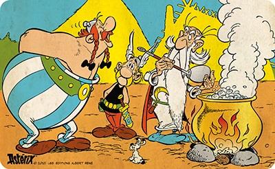 Schneidebrett - Asterix - Asterix, Obelix und Miraculix