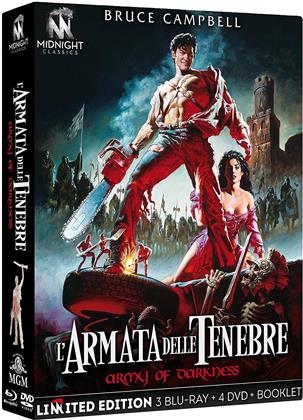 L'armata delle tenebre (1992) (International Version, 4K Mastered, Director's Cut, Versione Cinema, Edizione Limitata, 3 Blu-ray + 4 DVD)