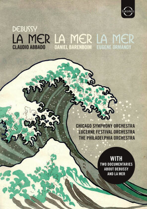 Claudio Abbado, Daniel Barenboim & Eugène Ormandy - Debussy - La Mer - 3 Legendary Performances (Euro Arts, 2 DVDs)