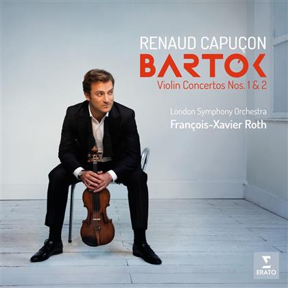 Béla Bartók (1881-1945), François-Xavier Roth, Renaud Capuçon & The London Symphony Orchestra - Violinkonzerte Nr. 1&2