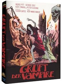 Gruft der Vampire (1970) (Hammer Edition, Cover B, Mediabook, Uncut, Blu-ray + DVD)