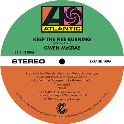 Gwen McCrae - Keep The Fire Burning / Funky Sensation (LP)