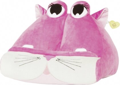 Bookmonster Katze - Lesekissen für Bücher und Tablets - Buchständer - Tablethalter - Lesehillfe - Deutsche Ausgabe