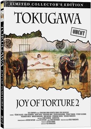 Tokugawa - Joy of Torture 2 (1976) (Cover B, Collector's Edition, Edizione Limitata, Mediabook, Uncut, Blu-ray + DVD)
