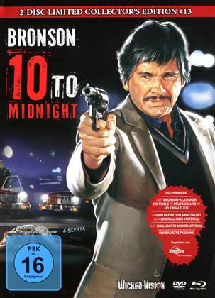 10 to Midnight (1983) (Cover B, Collector's Edition, Limited Edition, Mediabook, Uncut, Blu-ray + DVD)