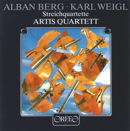 Artis Quartett, Karl Weigl (1881-1949) & Alban Berg (1885-1935) - Streichquartett No. 3 A-Dur op.4 / op.3 / Lyrische Suite (1926)