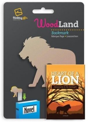 Woodland Lesezeichen Lion - Löwe