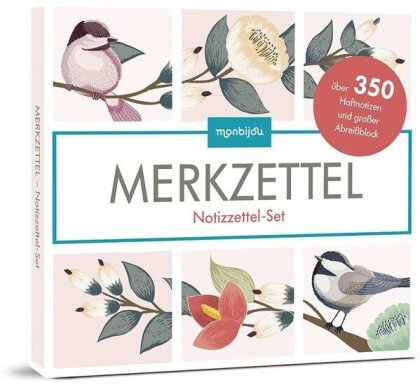 Merkzettel - Notizzettel-Set