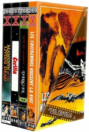 Jess Franco Collection 2 (Grosse Hartbox, Schuber, Limited Edition, Uncut, 4 DVDs)