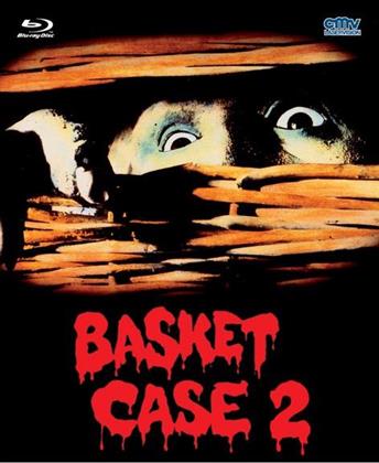 Basket Case 2 (1990) (Black Edition, Mediabook, Uncut, Blu-ray + DVD)
