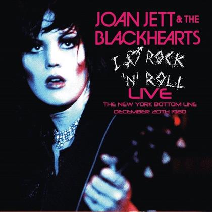 Joan Jett & The Blackhearts - I Love Rock n'Roll Live - The New York Bottom Line December 20th 1980