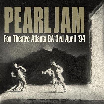 Pearl Jam - Fox Theatre Atlanta GA 3rd April 94 (2 CDs)