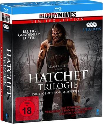 Hatchet Trilogie (Bloody Movies Collection, Limited Edition, 3 Blu-rays)