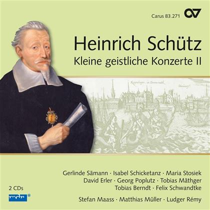 Gerlinde Sämann, Isabel Jantschek, Heinrich Schütz (1585-1672) & Ludger Remy - Kleine Geistliche Konzerte Vol. 2 - Schütz Edition Vol. 17 (2 CD)
